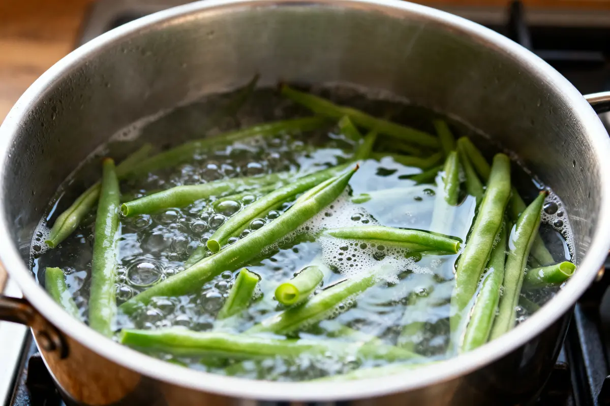 Cuisson des haricots verts à l’eau : astuces pour une texture parfaite